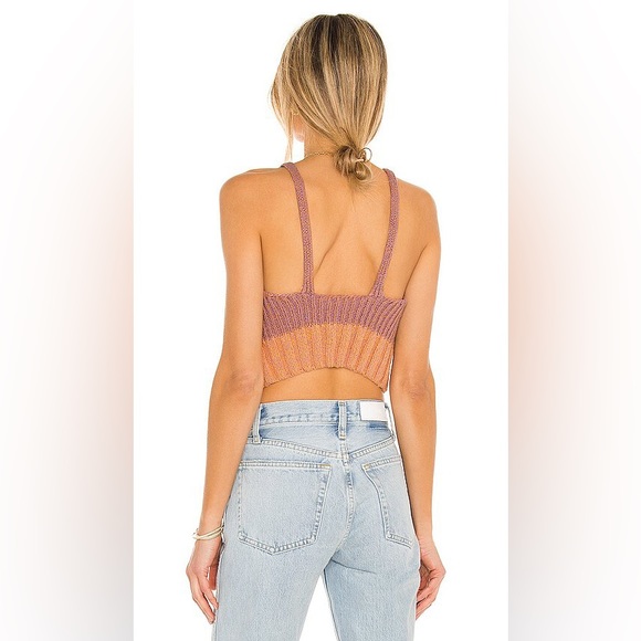 FREE PEOPLE Intimately Here All Day Brami In Mauve Combo NWT - Picture 7 of 10